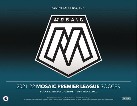 2021/22 Panini Mosaic EPL Premier League Soccer Mega