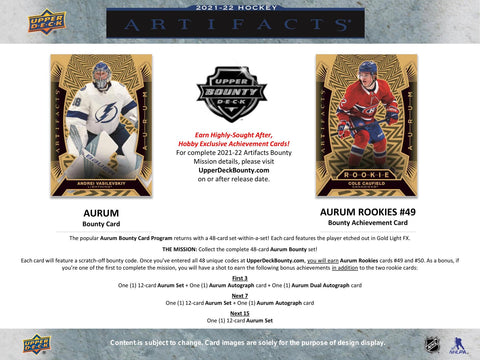 2021/22 Upper Deck Artifacts Hockey Hobby