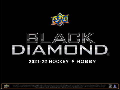 2021/22 Upper Deck Black Diamond Hockey Hobby