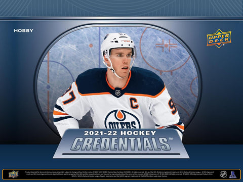 2021/22 Upper Deck Credentials Hockey Hobby