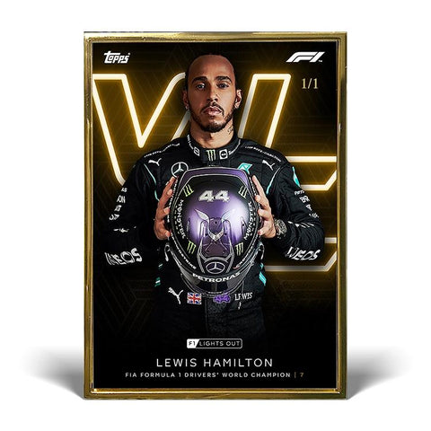 2021 Topps Lights Out F1 Formula 1 Racing Box