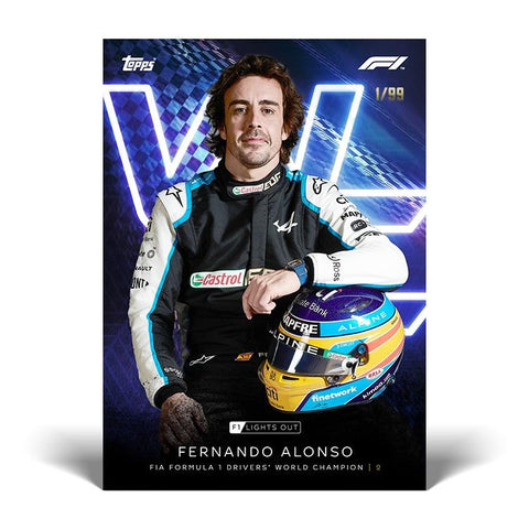 2021 Topps Lights Out F1 Formula 1 Racing Box