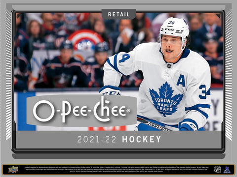 2021/22 Upper Deck O-Pee-Chee Hockey 8-Pack Blaster