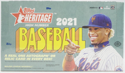 2021 Topps Heritage High Number Baseball Hobby