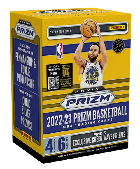 2022/23 Panini Prizm Basketball 6-Pack Hobby Blaster Box (Green Wave Prizms!)