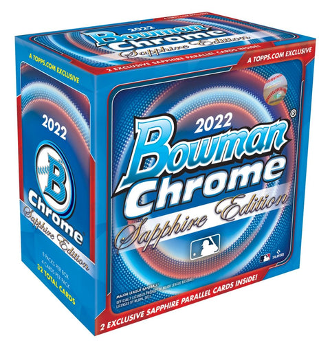 2022 Bowman Chrome Sapphire Baseball Hobby Box