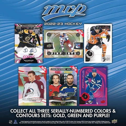 2022/23 Upper Deck MVP Hockey Retail 36-Pack