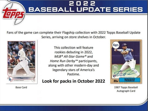 2022 Topps Update Series Baseball 7-Pack Blaster