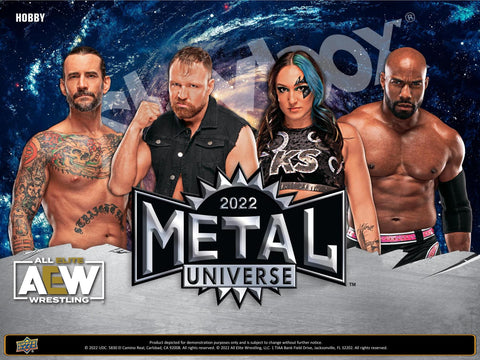 2022 Upper Deck All Elite Wrestling AEW Skybox Metal Universe Hobby