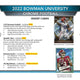 2022 Bowman Chrome University Football Hobby