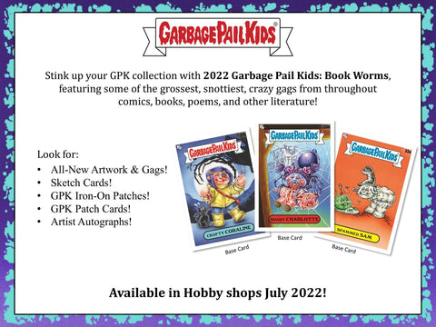 Garbage Pail Kids Book Worms Series 1 Hobby Collector Edition