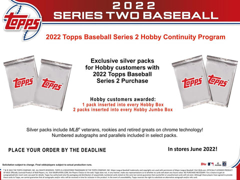 2022 Topps Series 2 Baseball Hobby