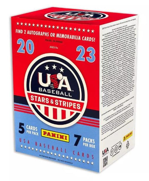 2023 Panini USA Stars & Stripes Baseball 7-Pack Blaster