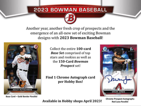 2023 Bowman Baseball Hobby