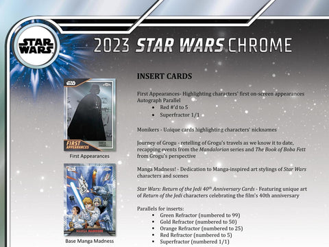 Star Wars Chrome Hobby (Topps 2023)