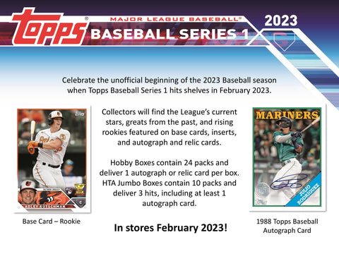2023 Topps Series 1 Baseball Hobby Jumbo