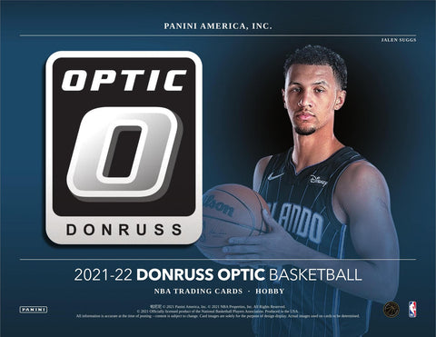 2021/22 Panini Donruss Optic Basketball Hobby