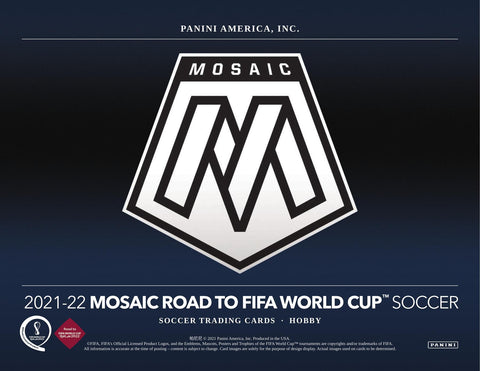 2021/22 Panini Mosaic Road to FIFA World Cup Soccer Hobby