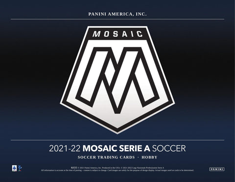 2021/22 Panini Mosaic Serie A Soccer Hobby