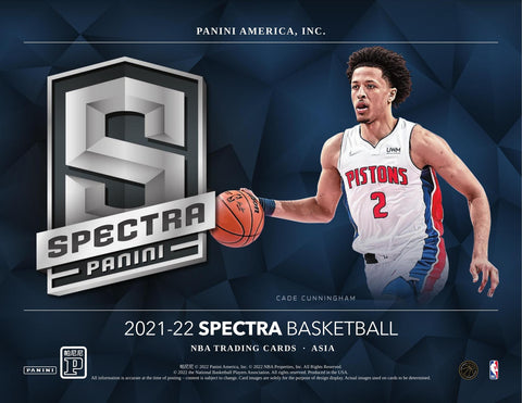 2021/22 Panini Spectra Basketball Asia Tmall
