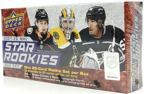 2021/22 Upper Deck NHL Rookie Box Set Hockey Hobby