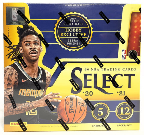 2020/21 Panini Select Basketball Hobby