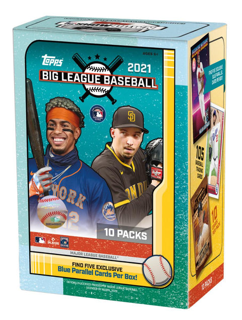 2021 Topps Big League Baseball 10-Pack Blaster