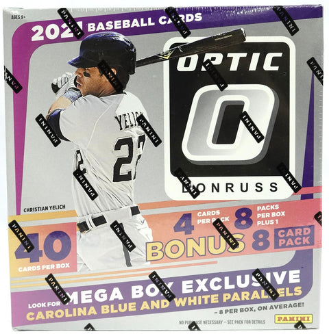 2021 Panini Donruss Optic Baseball 40-Card Mega