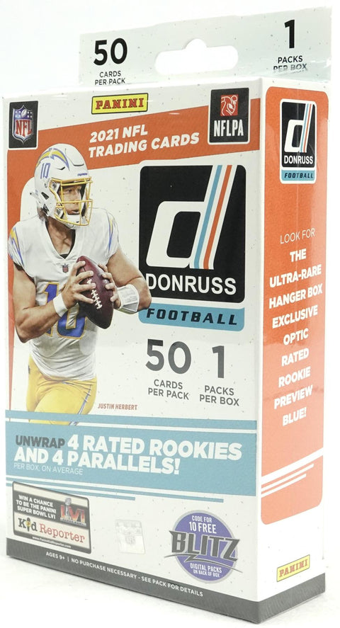 2021 Panini Donruss Football Hanger (Press Proof Red Parallels!)
