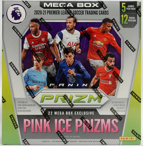 2020/21 Panini Prizm Premier League EPL Soccer Mega