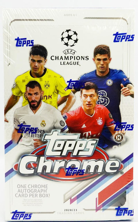 2020/21 Topps UEFA Champions League Chrome Soccer Hobby