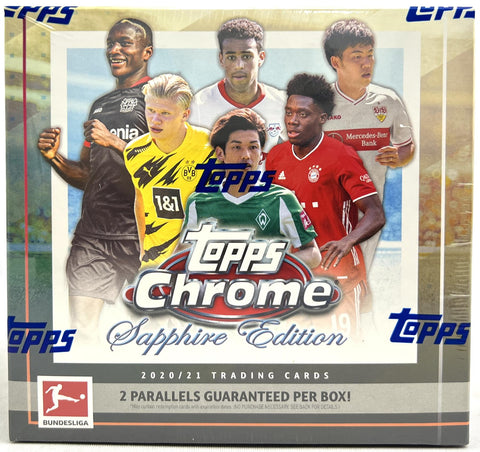 2020/21 Topps Chrome Bundesliga Sapphire Edition Soccer Hobby