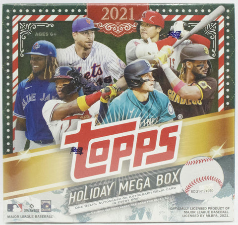 2021 Topps Holiday Baseball Mega