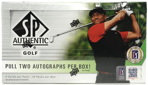 2021 Upper Deck SP Authentic Golf Hobby