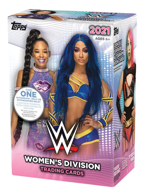2021 Topps WWE Women's Division Wrestling 11-Pack Blaster