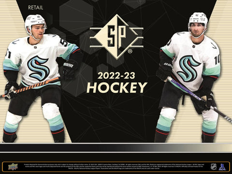 2022/23 Upper Deck SP Hockey 8-Pack Blaster