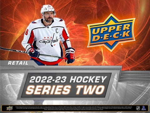 2022/23 Upper Deck Series 2 Hockey Retail 24-Pack