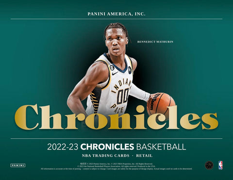 2022/23 Panini Chronicles Basketball 6-Pack Blaster