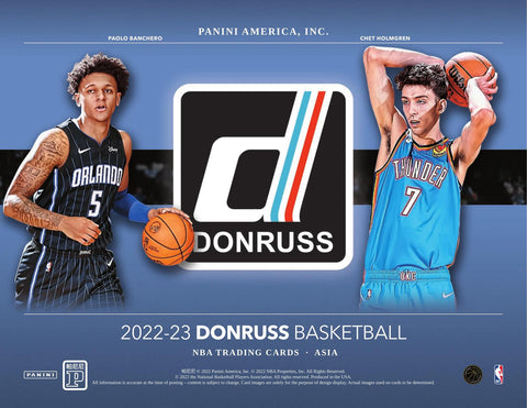 2022/23 Panini Donruss Basketball Asia Tmall