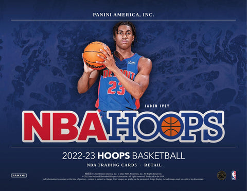 2022/23 Panini NBA Hoops Basketball 6-Pack Blaster
