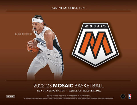 2022/23 Panini Mosaic Basketball 6-Pack Hobby Blaster (Green Ice Prizm!)
