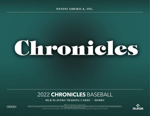2022 Panini Chronicles Baseball Hobby