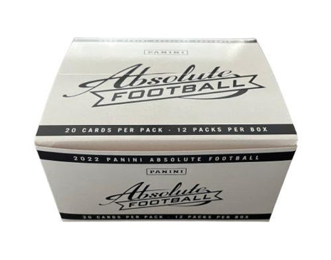 2022 Panini Absolute Football Jumbo Value 12-Pack