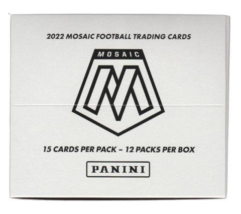 2022 Panini Mosaic Football Multi Cello 12-Pack