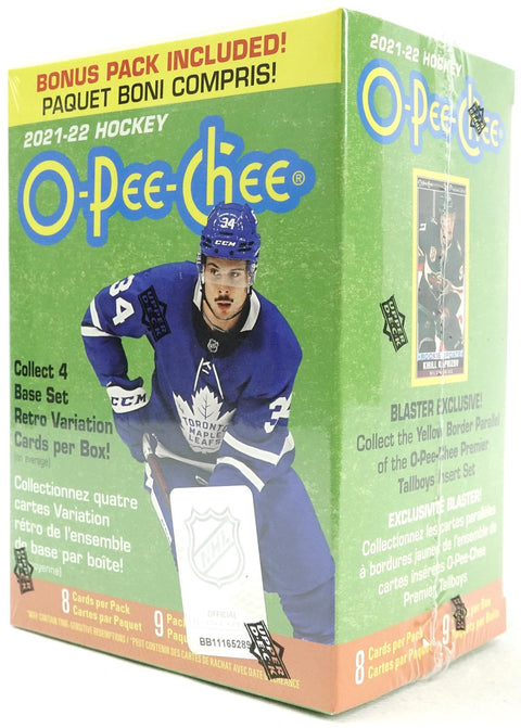 2021/22 Upper Deck O-Pee-Chee Hockey 8-Pack Blaster