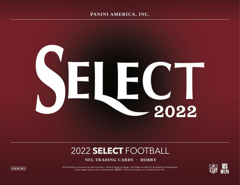 2022 Panini Select Football 1st Off The Line FOTL Hobby