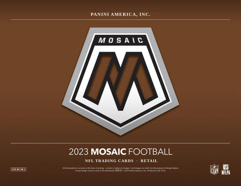 2023 Panini Mosaic Football Jumbo Value 12-Pack