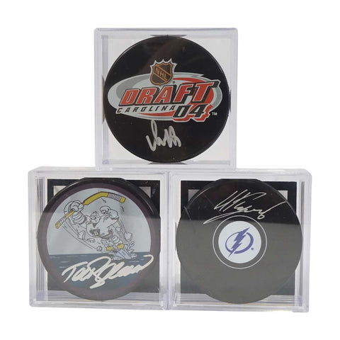 2022/23 Hit Parade Autographed European Edition Hockey Puck -  Series 1