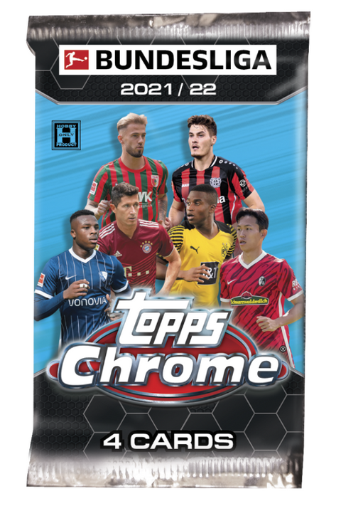 2021/22 Topps Chrome Bundesliga Soccer Hobby