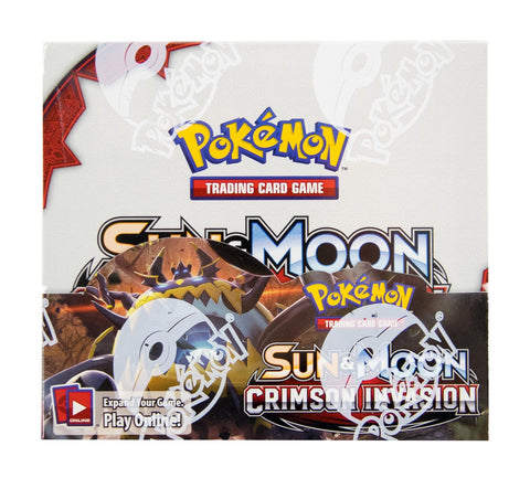 Pokemon Sun & Moon: Crimson Invasion Booster